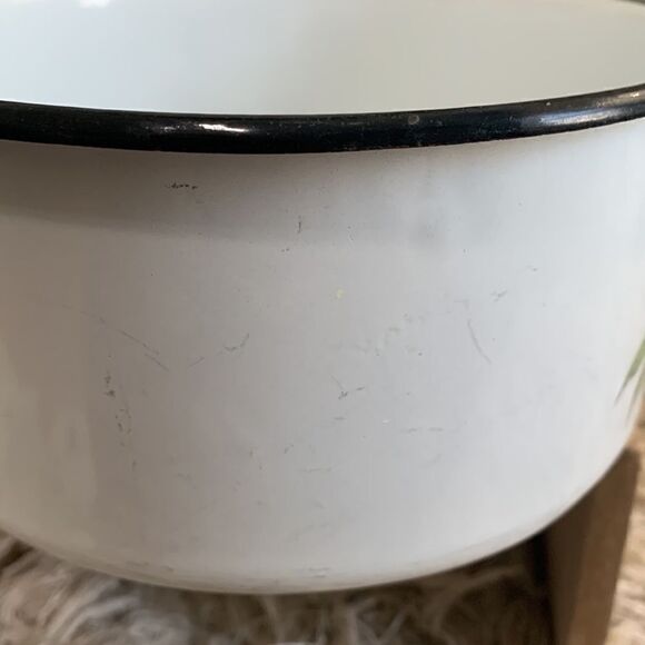 Delano Studios Dela-Ware Hand Colored Bird Pot Vintage Retro - Picture 10 of 17